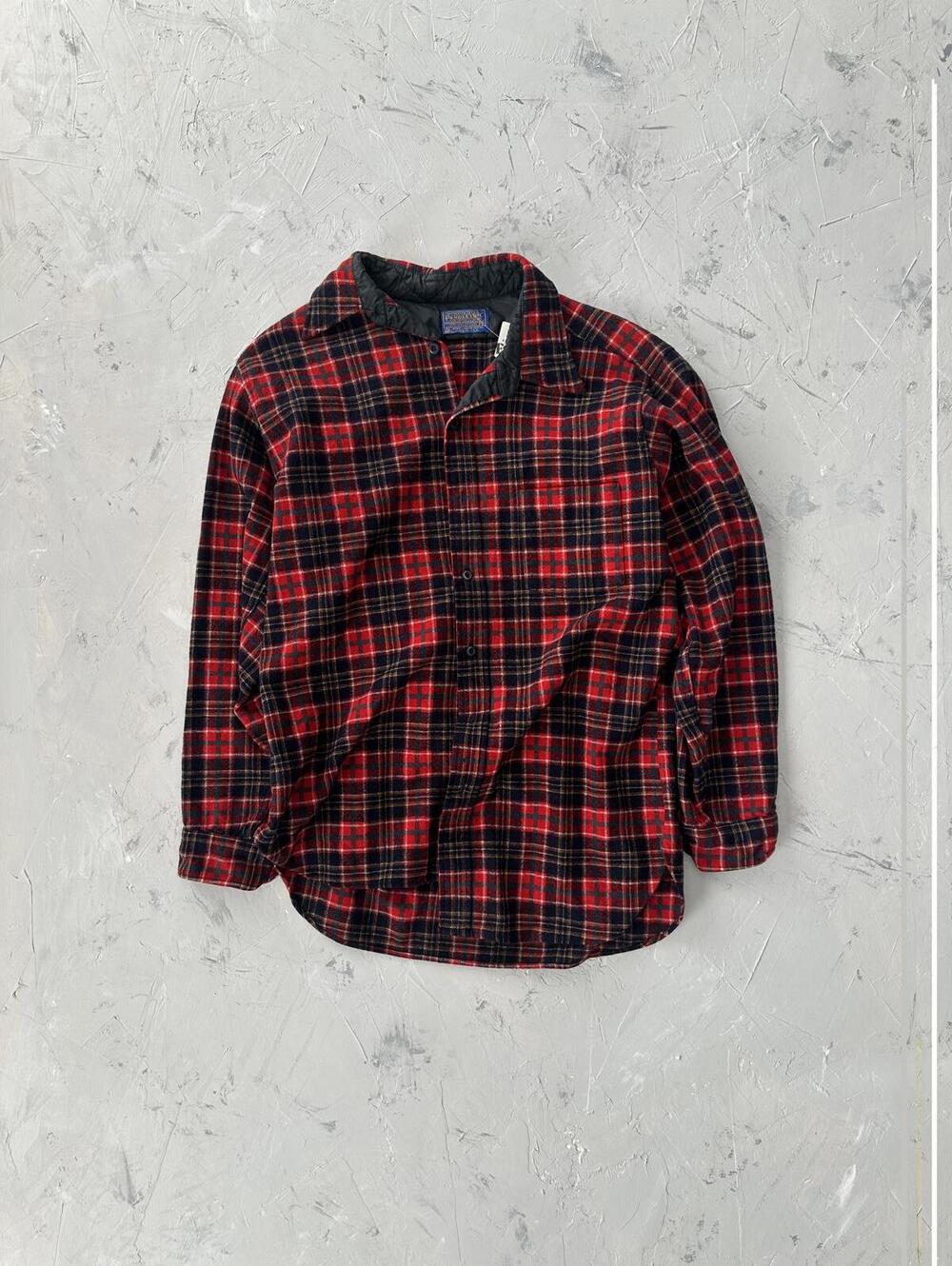 Vintage 90's Pendleton Wool Flannel Button shirt (Made in USA)